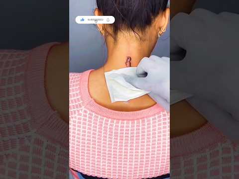 Rutul name tattoo with flower girls beck #youtuber #shortsviral #videos #ManjeetTattoo #trend