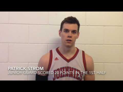 Post-Game Interviews w/SJU's Strom, Weiss & McKenzie - 2017 Bethel