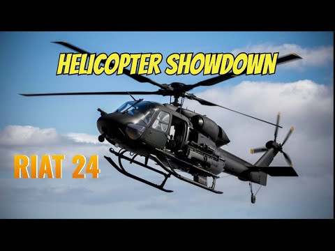 Helicopter Showdown: The Ultimate RIAT 2024 Experience