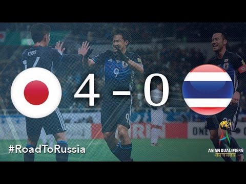 Japan vs Thailand (Asian Qualifiers - Road To Russia)