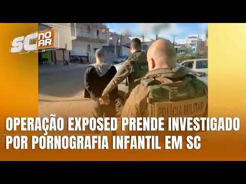 Investigado por armazenar pornografia infantil é preso em Tubarão, SC