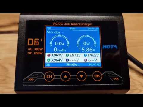 Hota D6+ Menü - Ladegerät Teil 2.