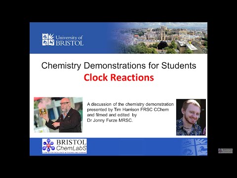 Student Demonstration - Chemical Clock Reactions