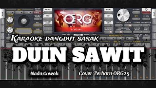 Download lagu Karaoke sasak || DUIN SAWIT || Nada cowok Versi full dangduttt Cover ORG25 mp3