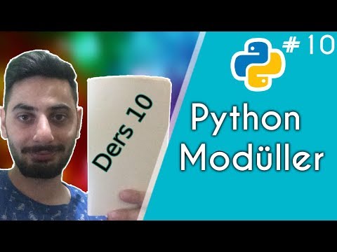 Python Ders #10- Modüllerin Kullanımı