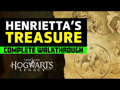 Hogwarts Legacy - Henrietta's Map Treasure Location - Hippogriff Marks the Spot Side Quest