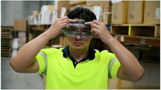 How to fit uvex ultravision safety goggles