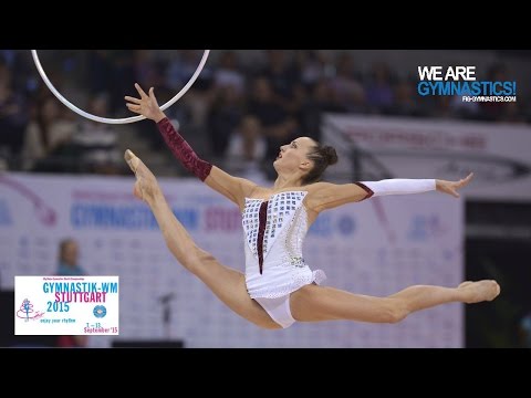 RIZATDINOVA Ganna (UKR) – 2015 Rhythmic Worlds, Stuttgart (GER), Qualifications Hoop