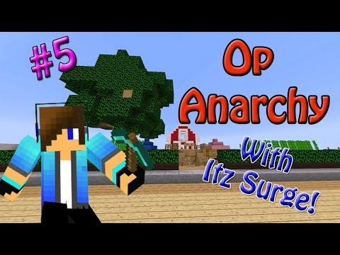 Itz Surge - OP Anarchy - Prison Break - #5 - Minecraft - My New Plot! :D