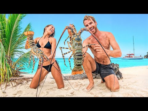 Day 40 At Sea: GIANT LOBSTER On Remote Tropical Island