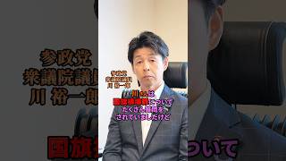 国旗損壊罪について #参政党#国旗損壊罪#川裕一郎#日本人ファースト#国旗