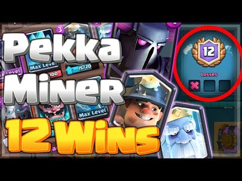 Clash Royale | 12 Win Deck For the New Update | Pekka Control |