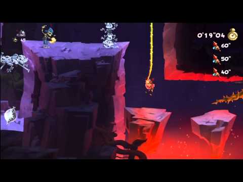 Rayman Legends (1080i HD) Walkthrough Part 88 - Swarmed and Dangerous - Invaded