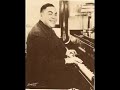 Fats Waller and Andy Razaf “Lost Love” private acetate recording 1937.