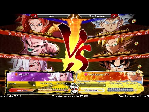 DBFZ FT 5 | Indra vs True Awesome | STOP ALL ACTIVITIES AND WATCH THIS RIGHT NOW!!!