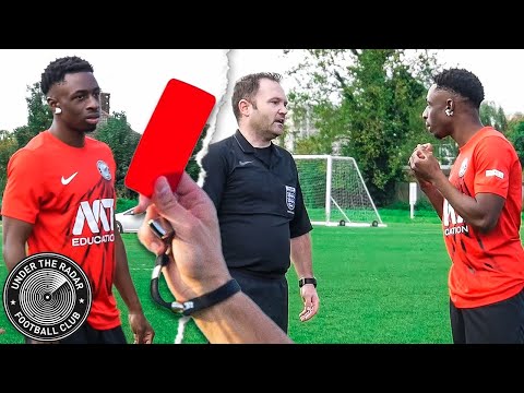 TOBI GETS SENT OFF?😨🟥 UNDER THE RADAR FC! SUNDAY LEAGUE!