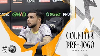 Entrevista pré-jogo | Azuriz x Operário Ferroviário - Moraes Jr