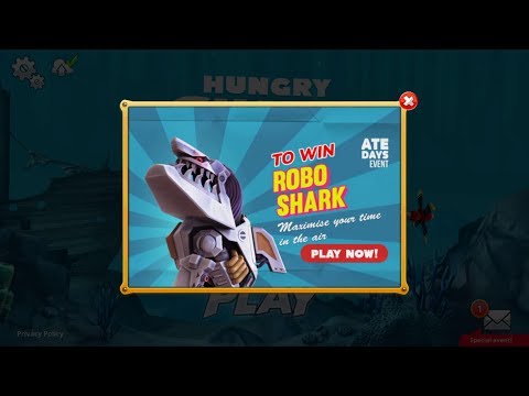 Win Robo Shark ATE DAYS 8 LIVE EVENT - Hungry Shark World