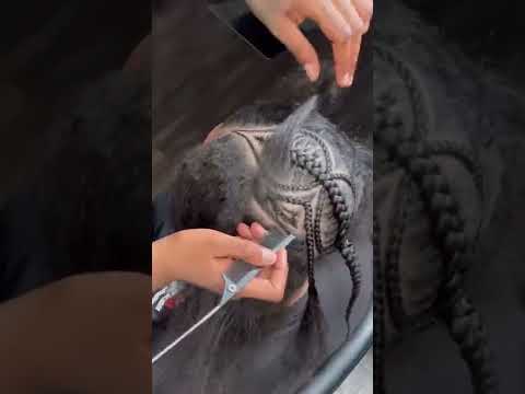 Man Bun Braids by The Hairchanic #braids #cornrows