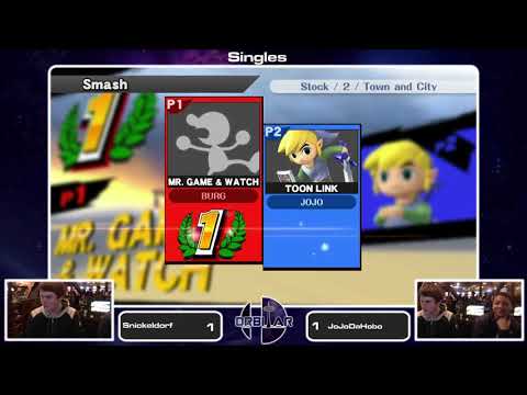 Snickeldorf (Mr. GNW) vs JoJoDaHoBo (Toon Link) - Orbitar 40 - Winners Round 3