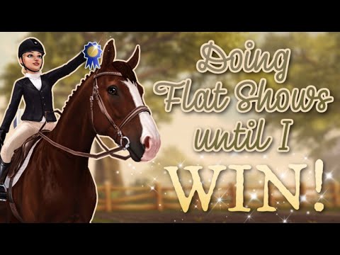 Doing Flat Shows Until I Win.. 😈 | Star Stable Online