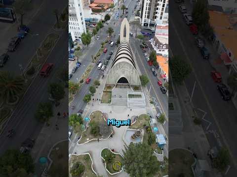 “Un punto de calma en el corazón de Calacoto.Iglesia San Miguel | FlyPaz” #lapazbolivia #shortvideo