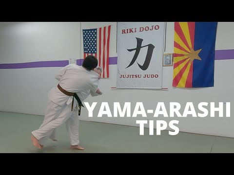Yama-Arashi Tips | Riki Judo Dojo — judo technique demonstration