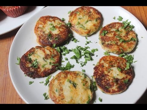 Cheesy Mashed Potato Cakes Recipe - Yummy Tummy Aarthi