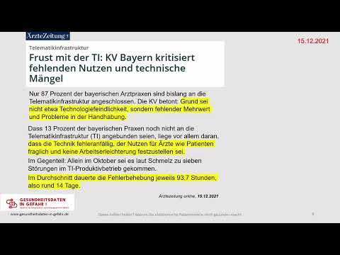 Dr. med. Andreas Meißner: Daten helfen heilen? Warum die elektronische Patientenakte nicht gesünder