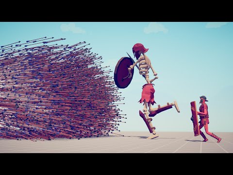 SKELETON GIANT & SHIELD BEARER vs EVERY GOD - Totally Accurate Battle Simulator