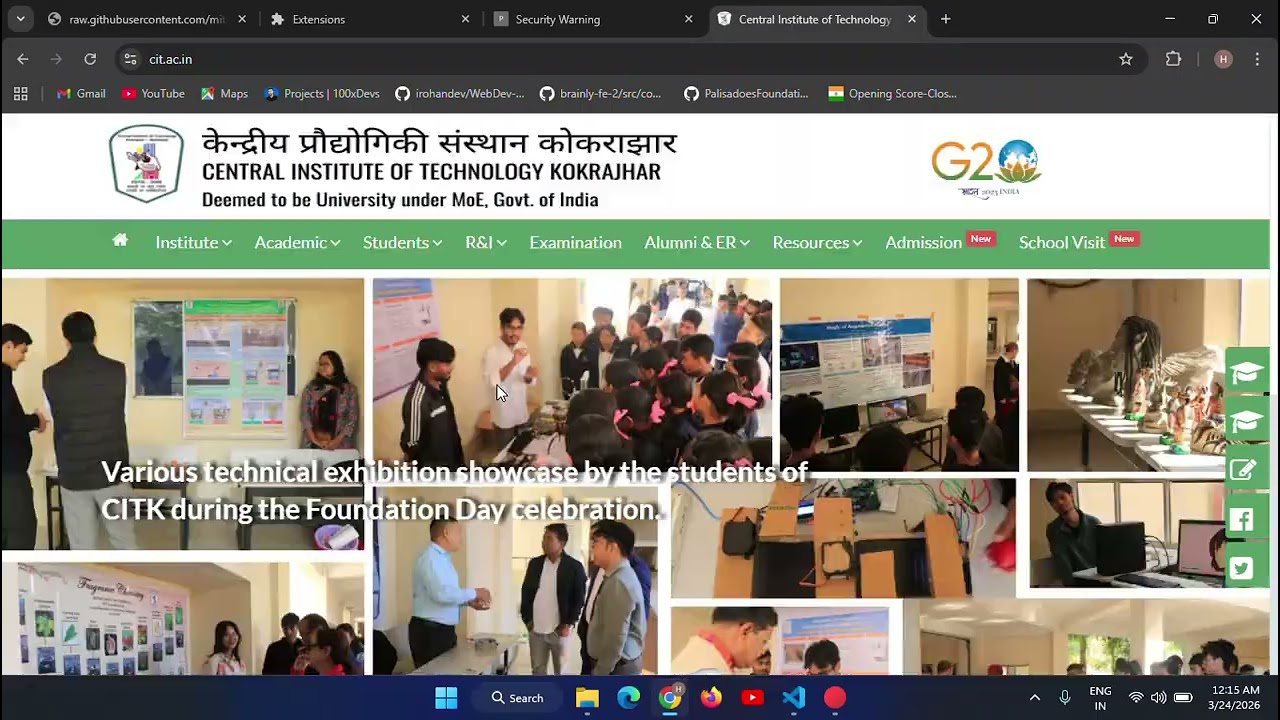 Phishing Detection Chrome Extension | | Demo Video