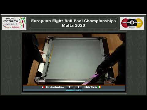 Mens Singles Last 256 - Clive Baldacchino vs Eddie Walsh and Ryan Pisani vs Benny McHale