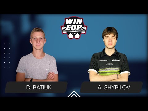 10:45 Dmytro Batiuk - Anton Shypilov West 2 WIN CUP 11.01.2024 | TABLE TENNIS WINCUP