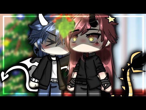 ⭐| "Kissing Under the Mistletoe" | Gacha life Meme / trend | Christmas special | 🌿