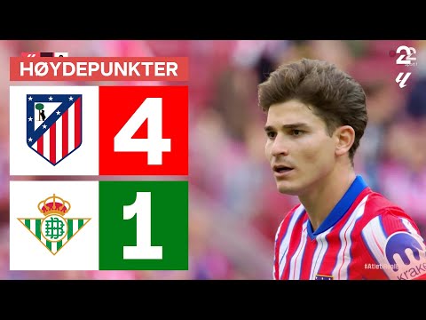Club Atlético de Madrid 4-1 Real Betis Balompié Sevilla