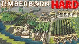 Timberborn Live ハードモード配信2回目で全滅するやつとかおるんか？？【海狸誕生遊び（Timberbon）】