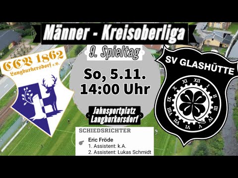 Highlights: SV Glashütte beim SSV Langburkersdorf ⚽️ Kreisoberliga Sächsische Schweiz-Osterzge