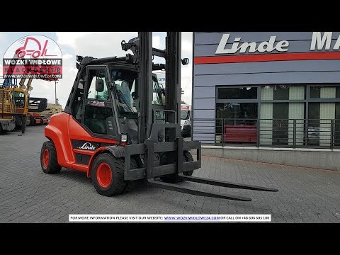 Wózek widłowy Linde H80D 900 (2013) BD-4488D