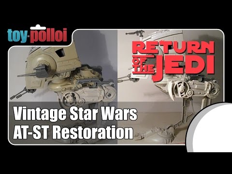 Vintage Star Wars AT-ST Full Restoration - Toy Polloi