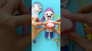 Download lagu ✨ Rumi and Jinu's KPOP DEMON HUNTERS Pregnant Squishy Paper ( Surgery Squishy ASMR ) mp3