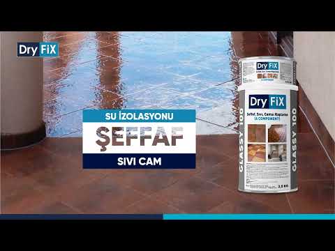 Şeffaf Su Yalıtımı I Sıvı Cam I Pratik Su İzolasyonu