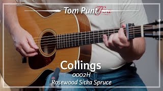 Video thumbnail for Collings 0002H Rosewood Sitka Spruce 2012 played by Tom Punt | Demo by TFOA Demos
