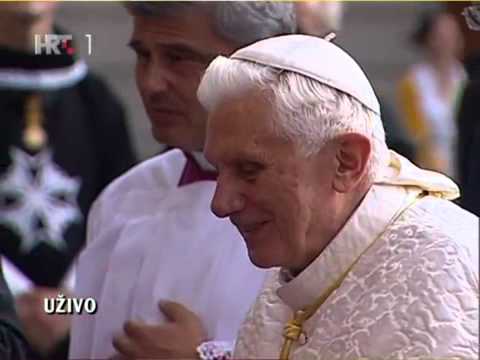 Prvostolni kaptol zagrebački i Zbor prebendara s Benediktom XVI