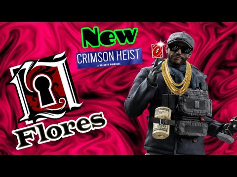 Flores Is Actually POG New Season, Crimson Heist Flores Gameplay-Rainbow Six Siege