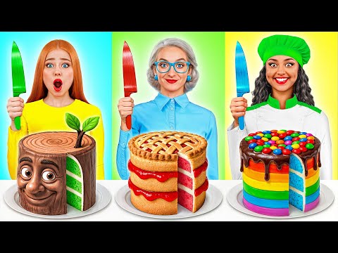 Me vs Grandma Cooking Challenge | Amazing Kitchen Tricks by Multi DO Challenge