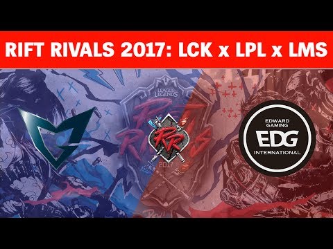 SSG vs EDG - Rift Rivals 2017: LCK vs LPL vs LMS