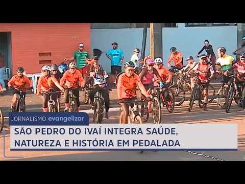 São Pedro do Ivaí integra saúde, natureza e história em pedalada ecológica