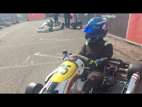 One lap at karting Genk | Haase Kart - Rotax Max