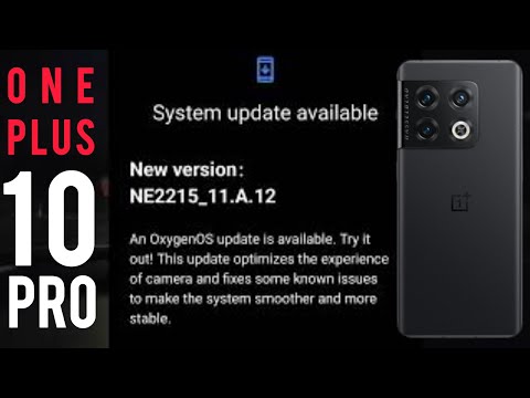 Software Update! for the OnePlus 10 Pro