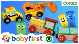 Desenho Infantil: Cores, Brincadeiras e Surpresas para Bebês | Turma das Cores | BabyFirst Brasil